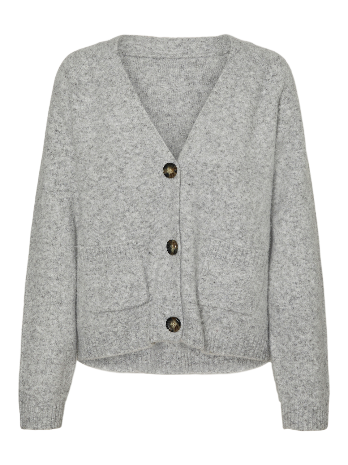 VMBOOM Cardigan - Light Grey Melange