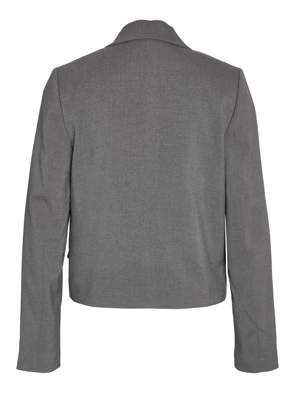 NMHELIN Blazer - Dark Grey Melange